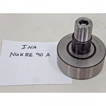 INA NUKRE90A Stud Type Track Roller Bearing