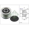 Overrunning Alternator Pulley fits NISSAN X-TRAIL T30 2.5 01 to 13 QR25DE Clutch #1 small image