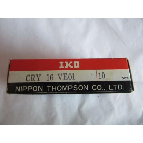 (10) IKO Nippon CRY 16 VE01 Cam Rollers CRY16VE01 NEW!! Sealed Box Free Shipping #1 image