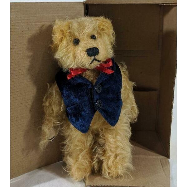 New ListingLM Mary Meyer Lil Colby 8" Mohair Collection Jointed Classic Teddy Bear Plush NW #1 image